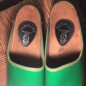 Vintage Shoes - Vintage Swedish wooden clogs Vintage Shoes - Vintage Swedish wooden clogs